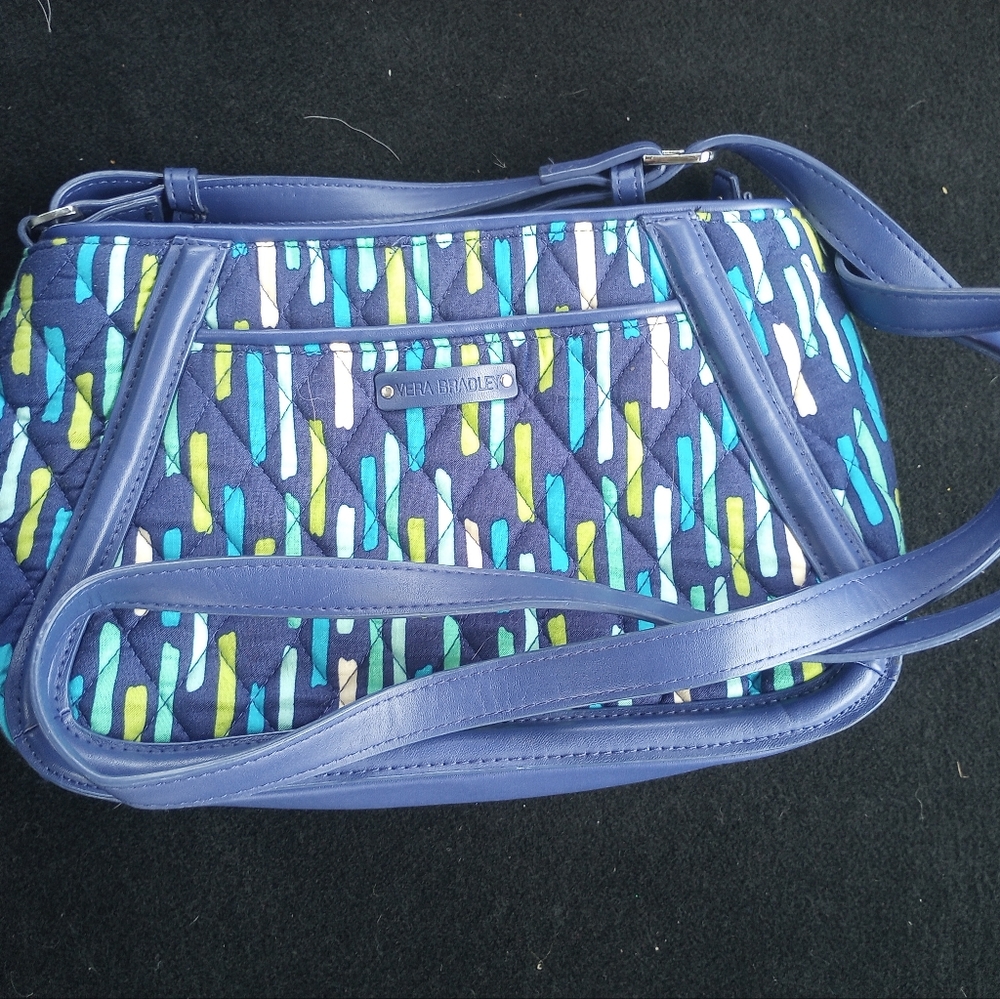 Vera Bradley blue shoulder bag